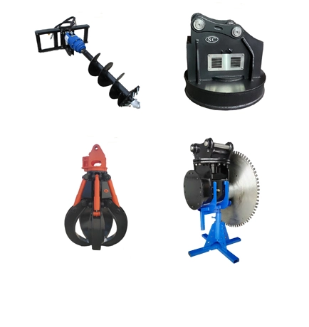 Accesorios de excavadora