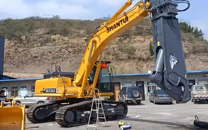 Cizalla Hydrauli con un cilindro