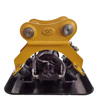 Compactador hidráulico excavadora