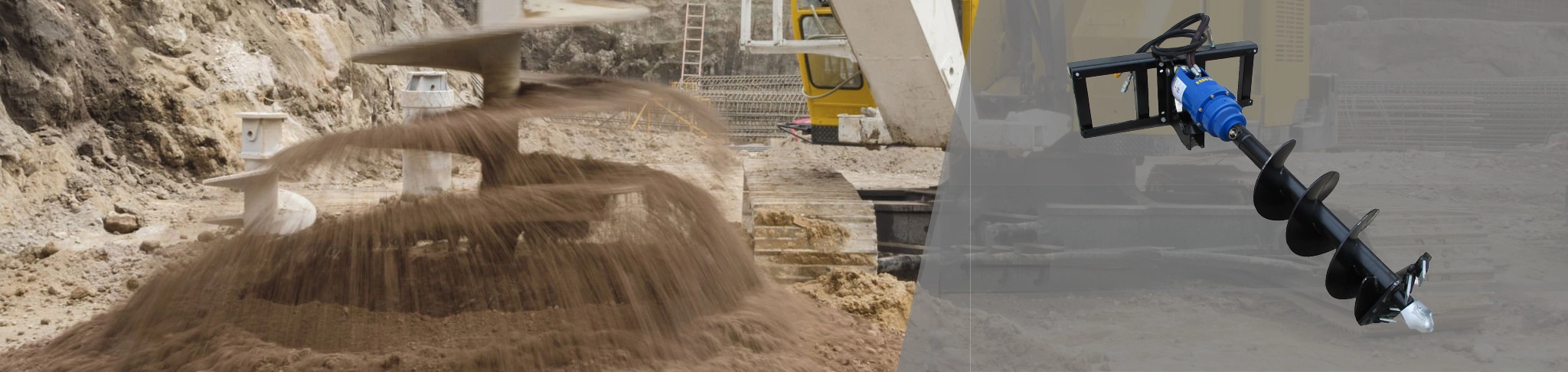 Augers de excavadora