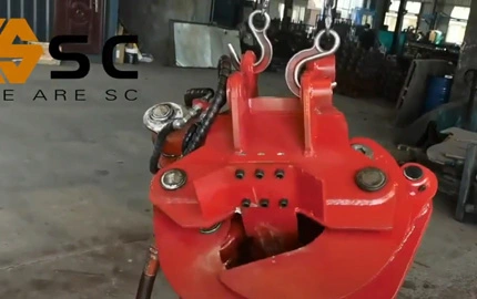 Cizalla de árbol para mini excavadora de 1 a 4 toneladas